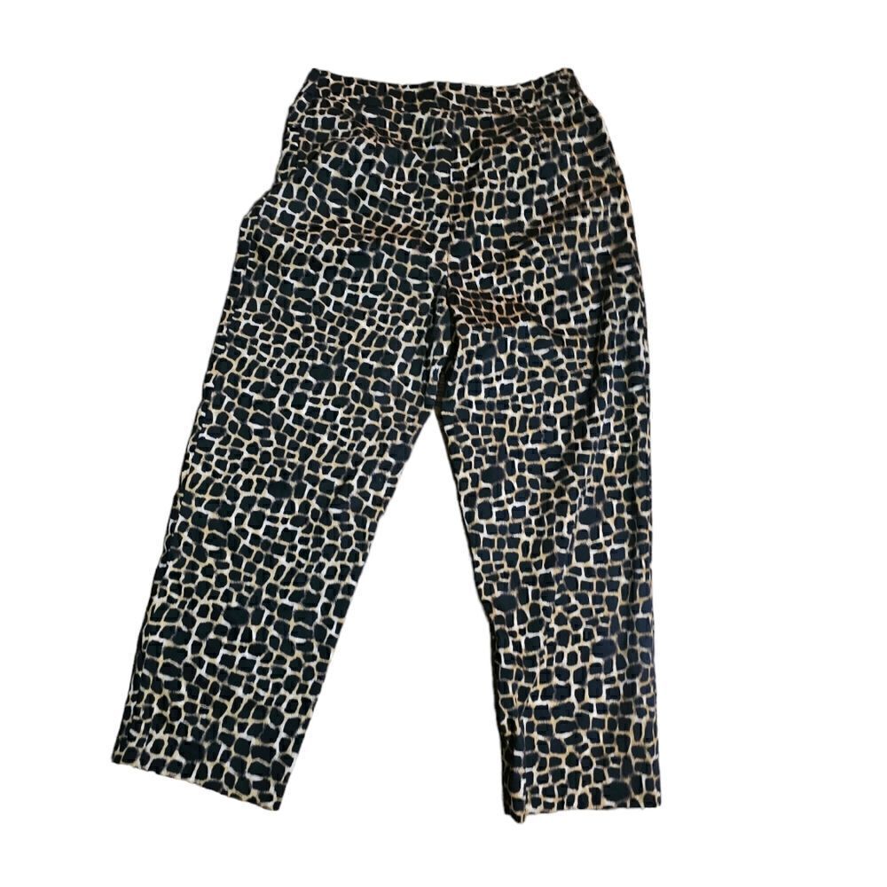 Women's Apostrophe Stretch Cheetah Print Pants Size 10